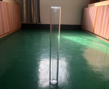 Explosion proof glass tube