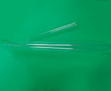 Glass tube for heater